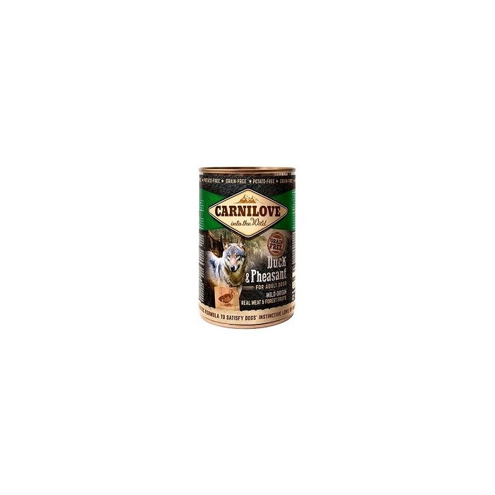 Carnilove Duck & Pheasant konserv koertele 400g