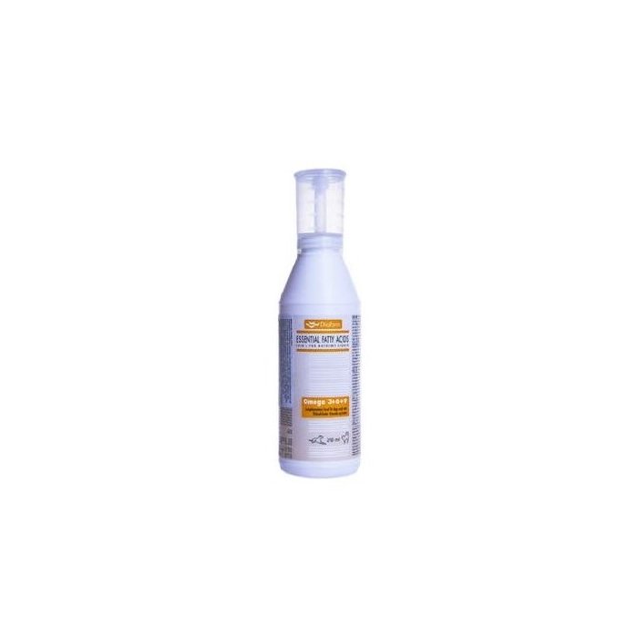 Diafarm Õli Omega 3+6+9 /nahka ja karva toetav täiendsööt koertele, kassidele/ 250ml