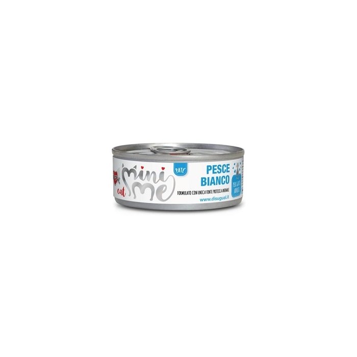 Disugual Cat Mini Me kassikonserv valge kalaga  / 85g