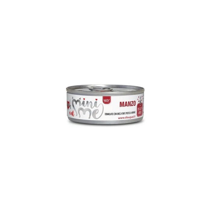 Disugual Mini Me konserv  täiskasvanud kassile / veiselihaga / 85g