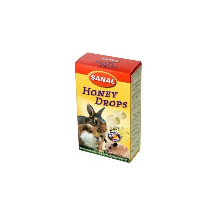 SANAL Honey Drops, närilistele / 45g /K