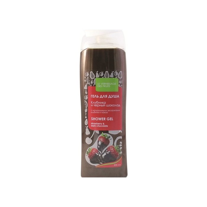 Dušigeel strawberry and dark chocolate / 500ml