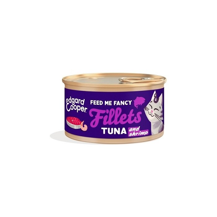 Edgard Cooper konserv kassidele tuunikala/krevett / 70g