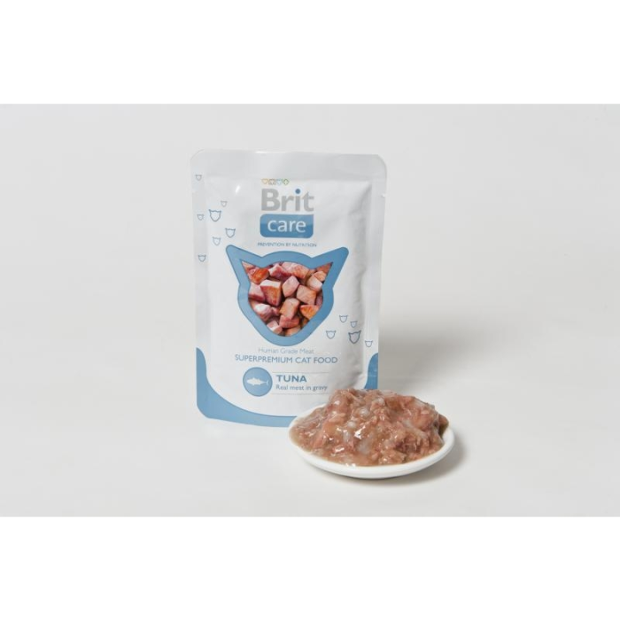 Brit Care einekotike kassile Tuunikala / 80g 
