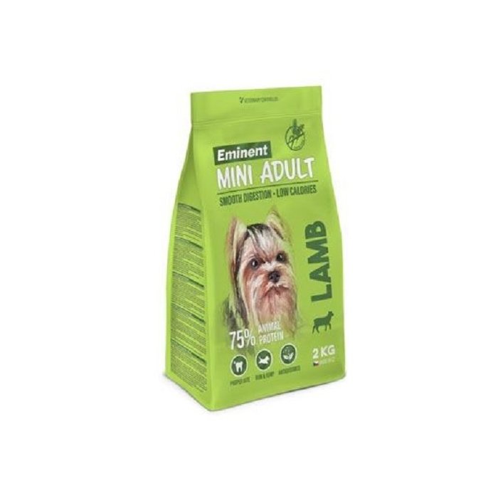 Eminent Mini teraviljavaba lambalihaga koerasööt toy- ja minitõugu täiskasvanud koertele / 2kg