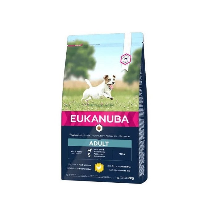 EUKANUBA Adult kanalihaga väikestele koertele 12 kg