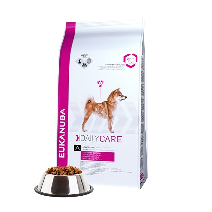 Koeratoit Eukanuba DailyCare Sensitive Digestion / 12 kg