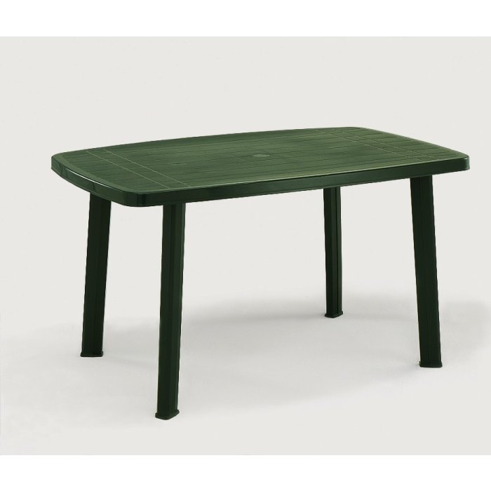Plastiklaud Faro 137x85x72cm, roheline
