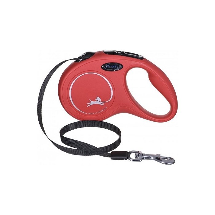 FLEXI New classic tape 5m S punane