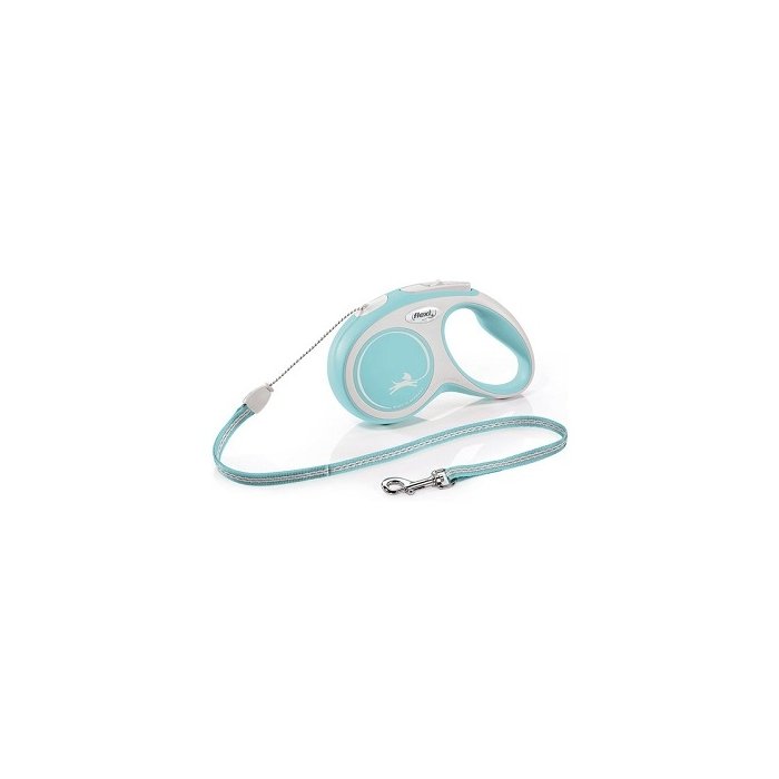 Flexi nöörrihm Comfort M / 5m / helesinine