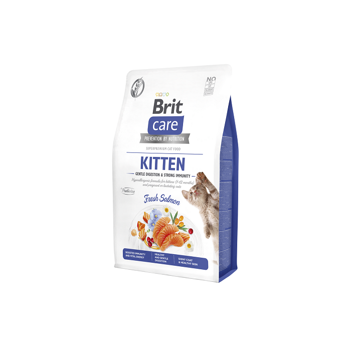 Brit Care Cat Grain-Free Kitten Gentle Digestion & Strong Immunity kassitoit 2kg