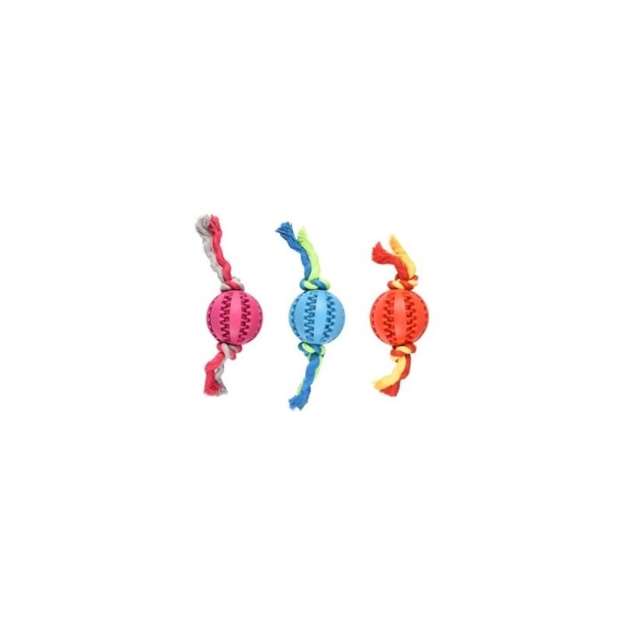 FLAMINGO koera mänguasi pall hammaste puhastamiseks / 23cm