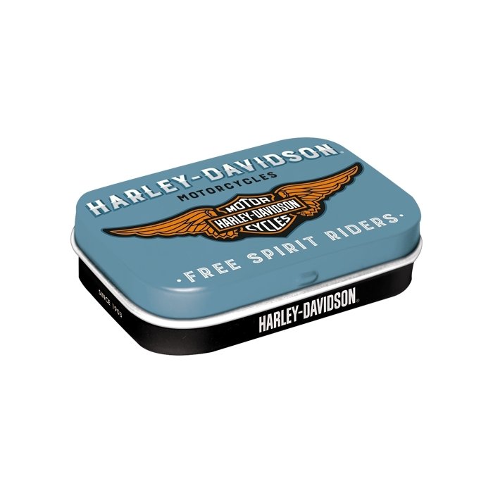 Kurgupastillid / Harley-Davidson logo sinine