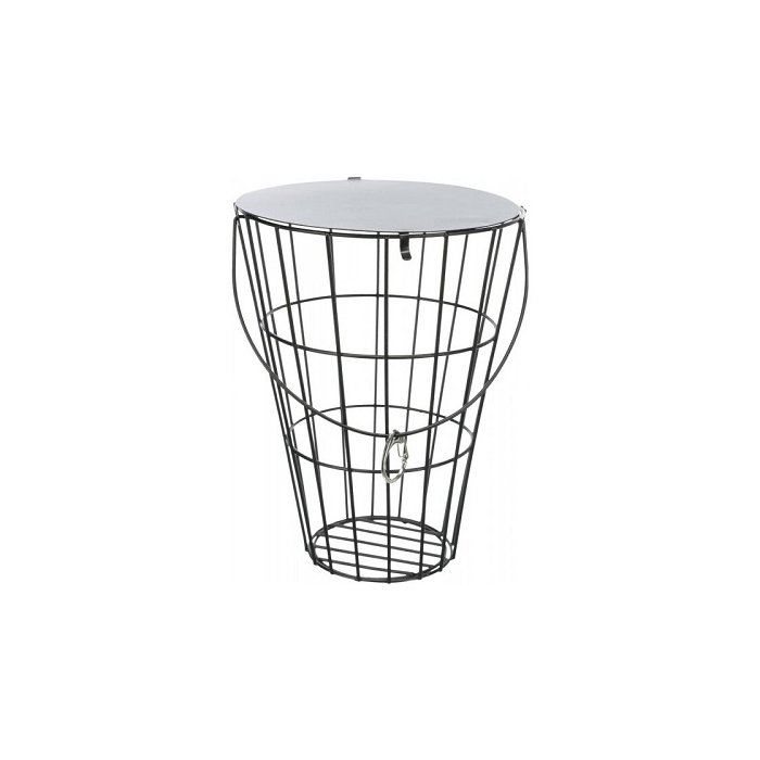 Heina hoidik metallist / D : 9cm / 16x21cm