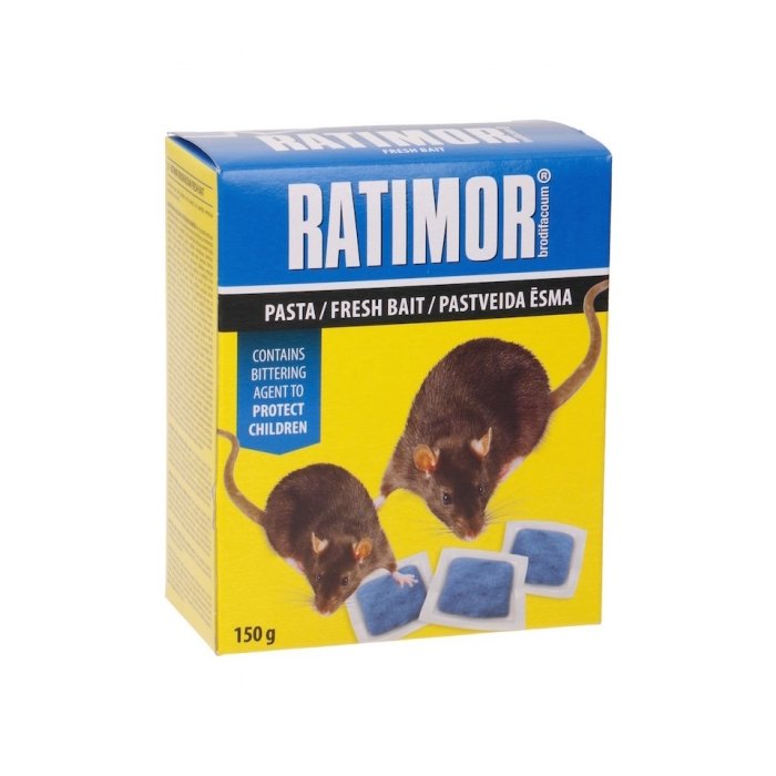 Hiire- ja rotimürk Ratimor (suhkruga pasta karbis) / 150g