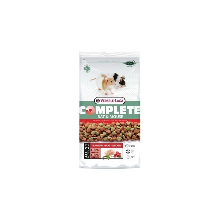 Täissööt COMPLETE Rat & Mouse 2kg rottidele ja hiirtele