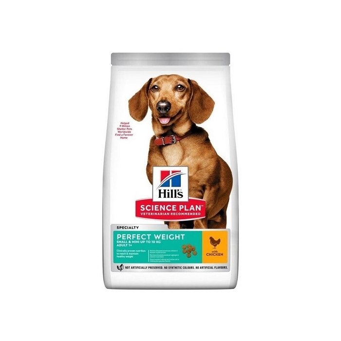 Hill´s koera täissööt Perfect Weight / Small-Mini / kana / 1,5kg