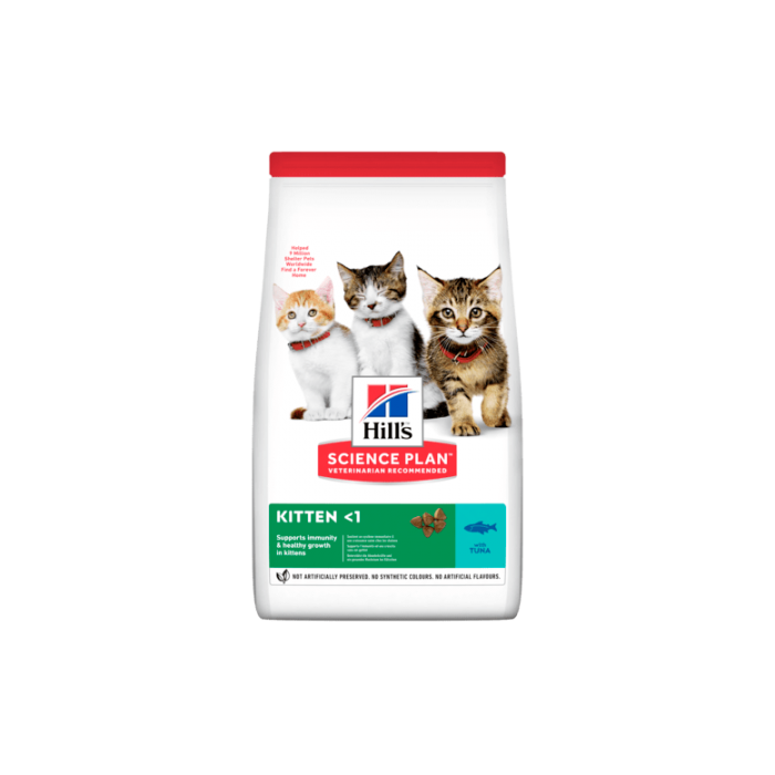 Hill's Science Plan Kitten Food with Tuna kassipoja täissööt tuunikalaga