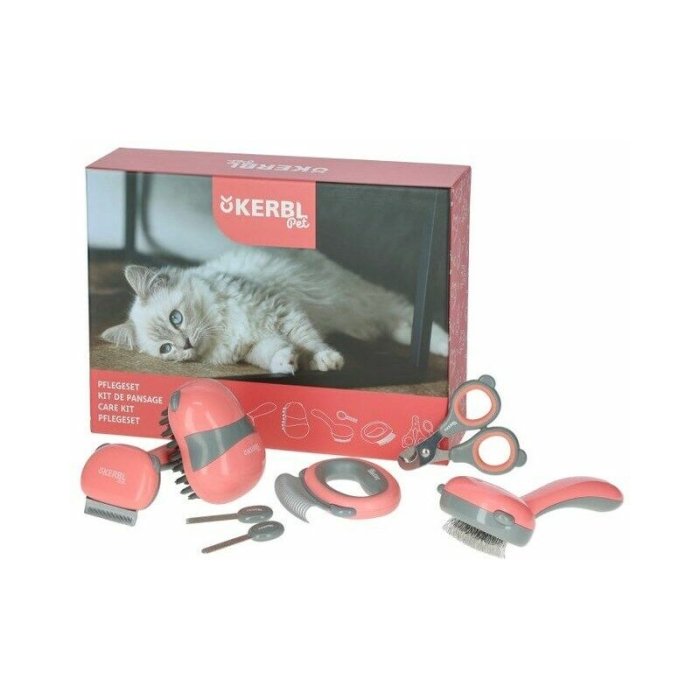 Hoolduskomplekt kassidele Care Kit 7in1