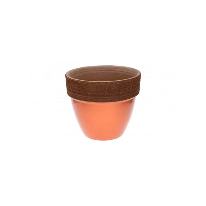 Istutuspott Metallizzato Palladio / 25cm / oranž