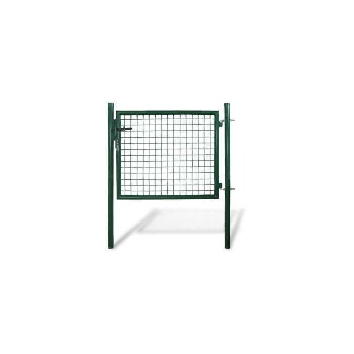 Jalgvärav laiusega 1,5m RAL6005 roheline
