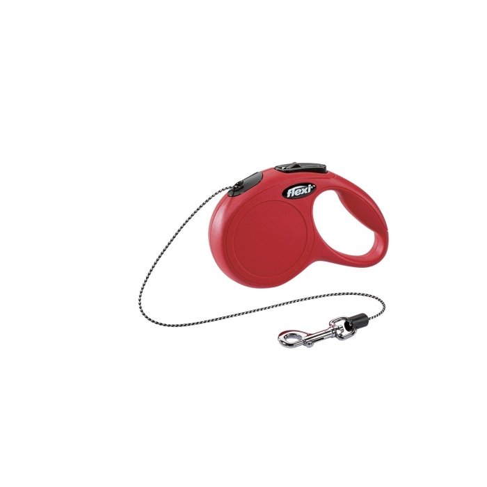 Flexi jalutusrihm New Classic cord XS, punane / 3m