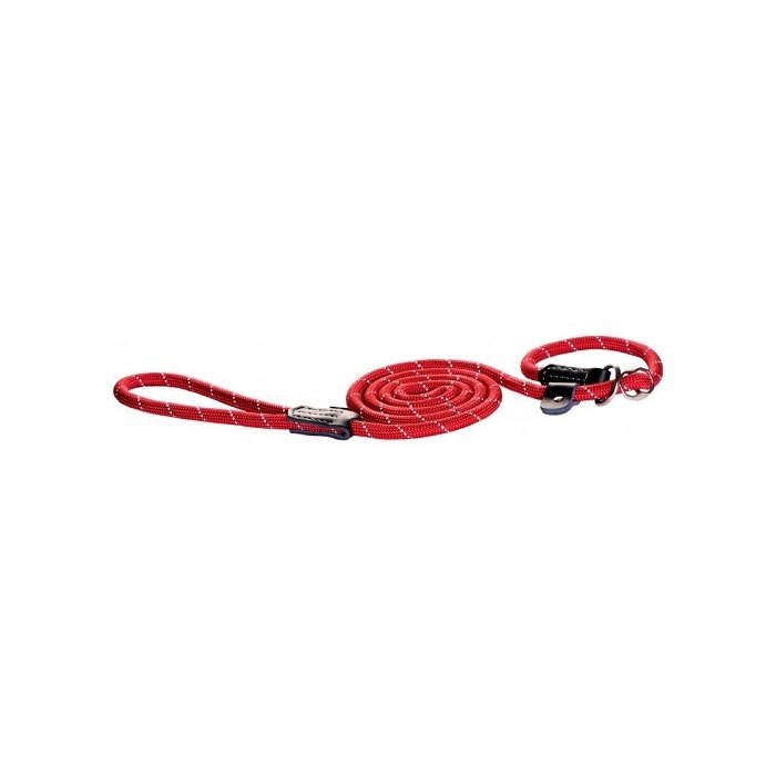 Jalutusrihm + kaelarihm / poolpoov Rope Medium 9mm / 1,8m / punane