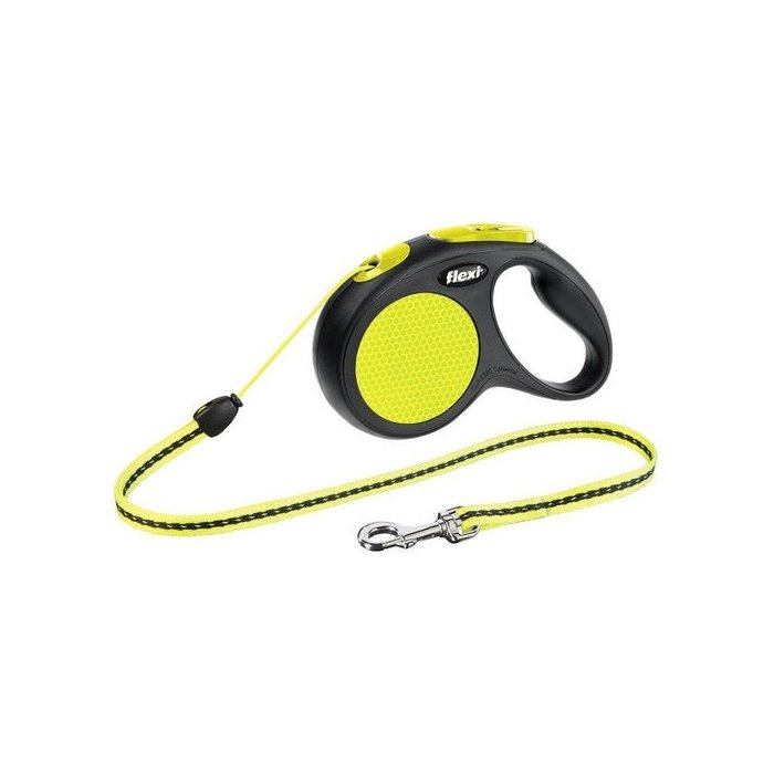 Flexi jalutusrihm New Classic Neon cord S / 5m