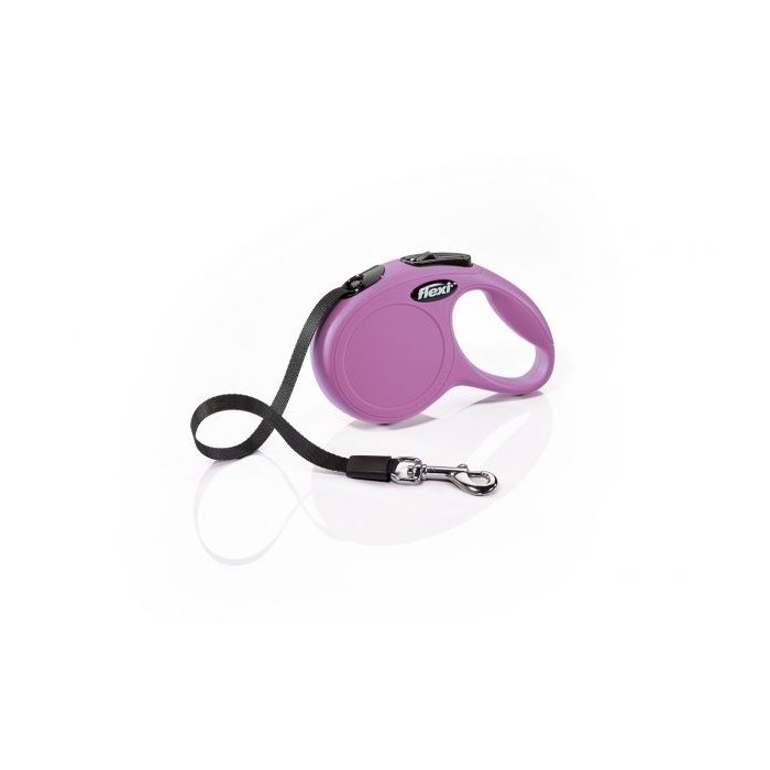 Flexi jalutusrihm New Classic XS, roosa / 3m