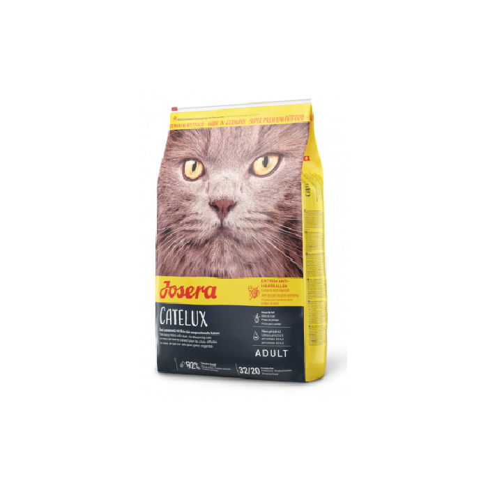 Josera Catelux kassitoit  pikakarvalistele / 400g