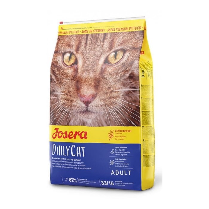 Josera DailyCat kuivtoit tundlikele kassidele  / 400g