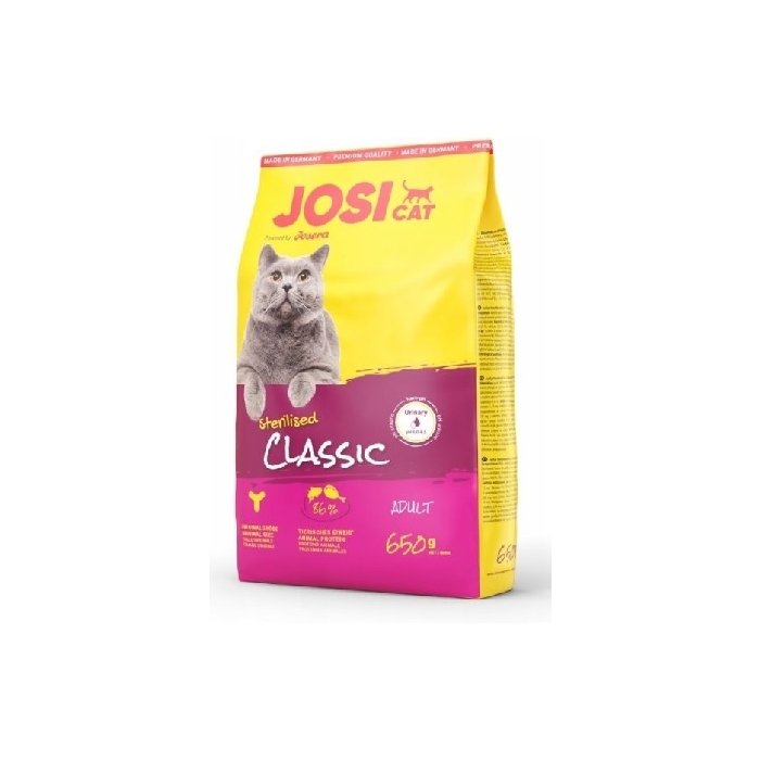 Josera JosiCat Sterelised Classic adult kuivtoit / 650g