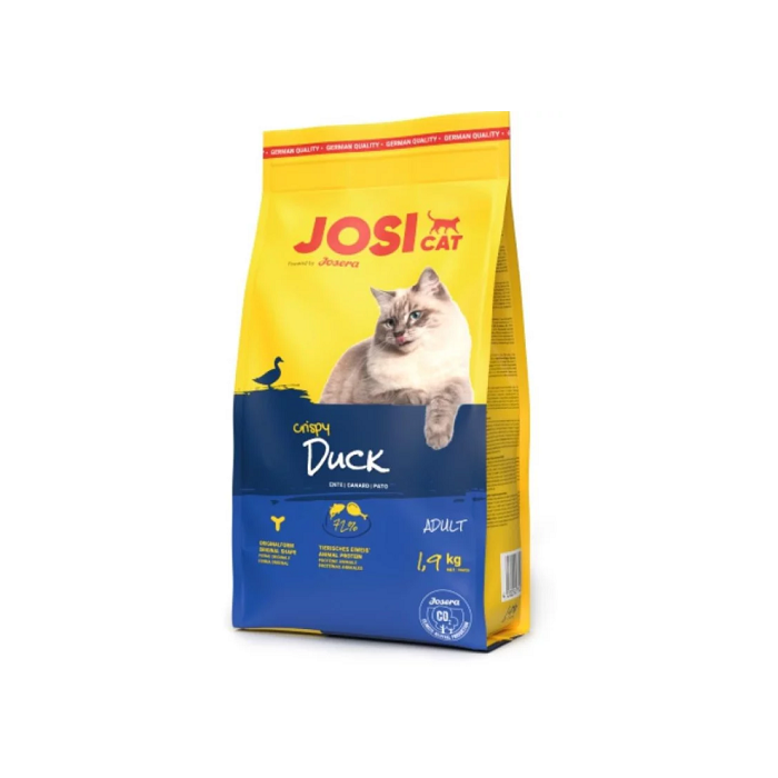 Josera Premium JosiCat Duck & Fish täistoit täiskasvanud kassidele / 1,9kg