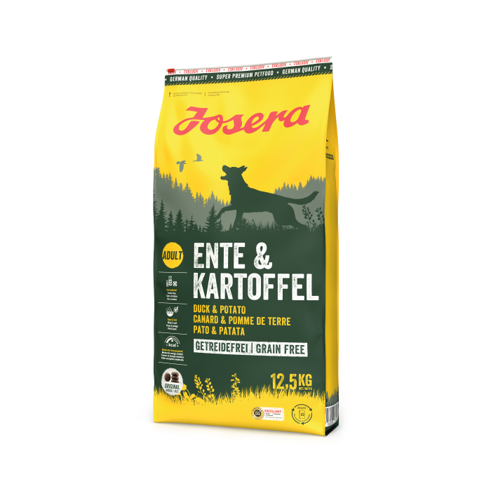 Josera täissööt Duck & Potato täiskasvanud koertele pardiliha ja kartuliga / 12,5kg