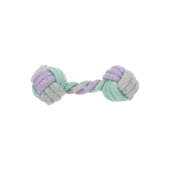 Mänguasi koertele Junior Hantel, köis, 15 cm