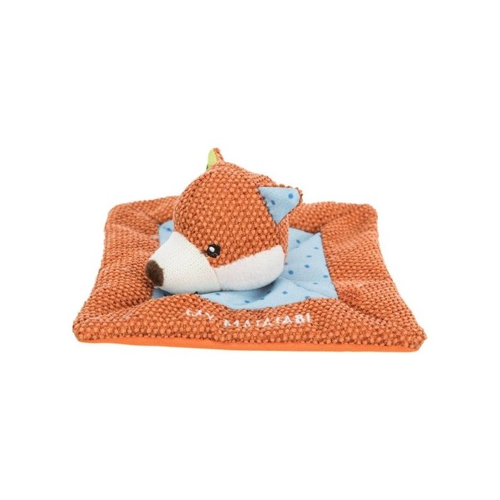 Mänguasi kassidele Junior snuggler rebane, kangas, 13 × 13 cm