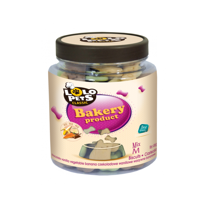 LOLO Pets küpsiste valik koertele Mix M / 210g