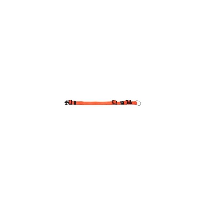 FLAMINGO reguleeritav nailon kaelarihm helkuriga / 30-45cm/15mm