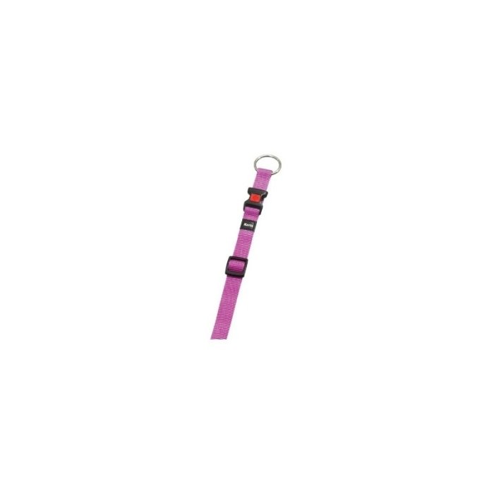 FLAMINGO kaelarihm nailonist Ziggi, roosa / 40-55cm x 20mm