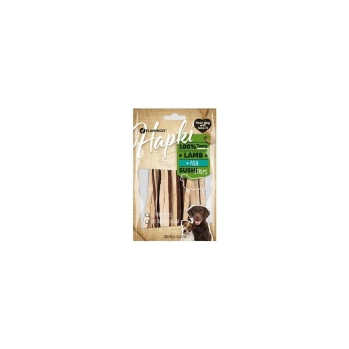 FLAMINGO Hapki koeramaius lamba & kala sushi ribad  / 85g