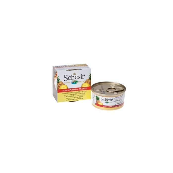 Schesir kassitoit Cat kanafilee ja ananassiga / 75g