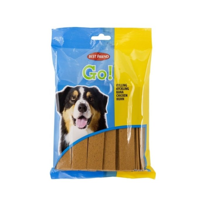 Best Friend koera maius Go kanaliha ribad, 40tk ./ 400g