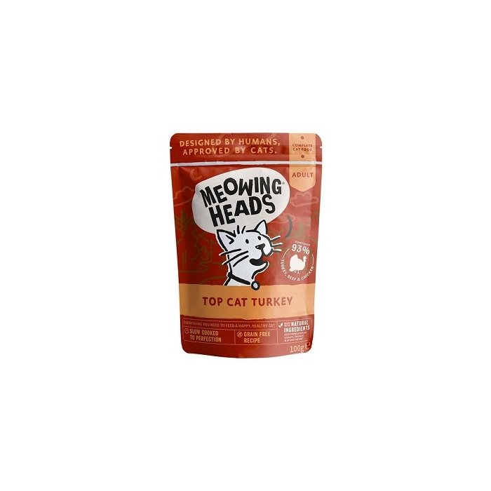 Meowing Heads KASSI EINEKOTIKE / TOP CAT TURKEY / 100G