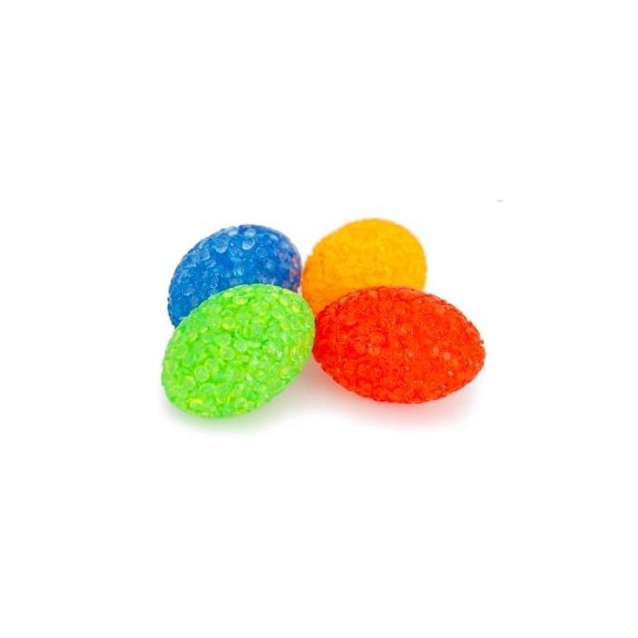 Kassi mänguasi kõrisev munapall  / 4cm / 1tk