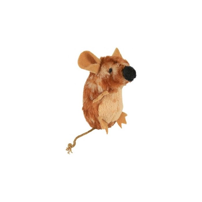 Kassi mänguasi Mouse / 8cm / pruun häälega
