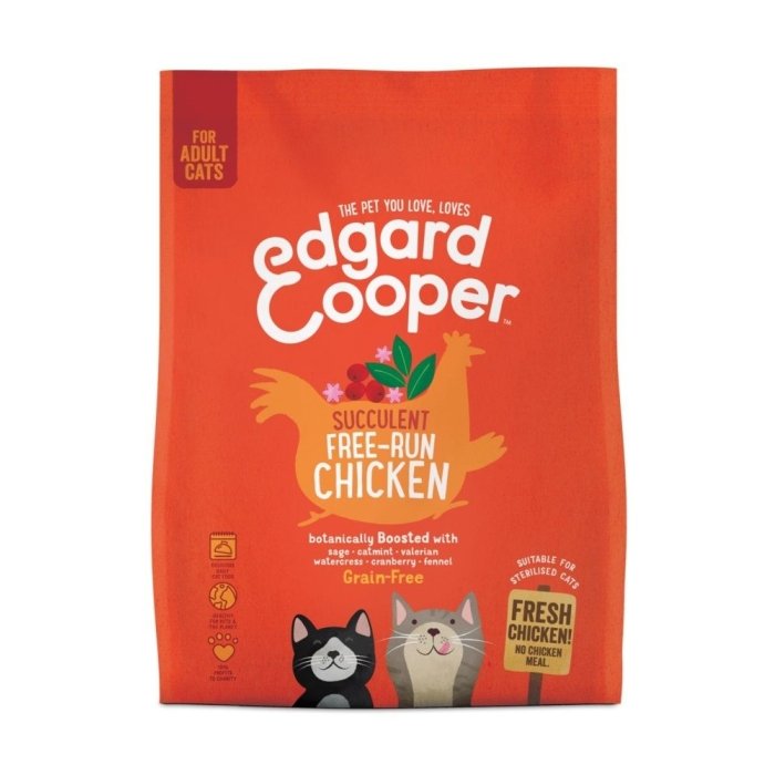 Edgard Cooper kassi täissööt kanaga / 300g
