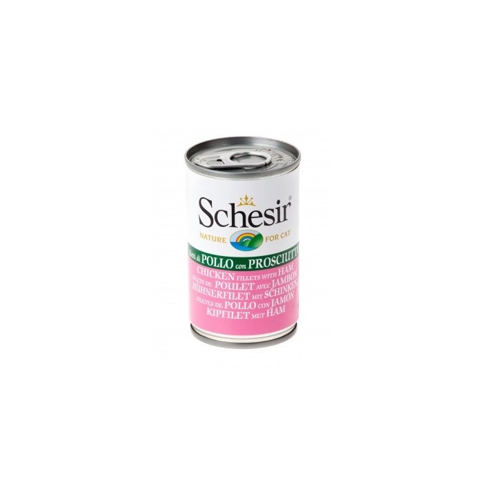 Schesir kassitoit Cat kanafilee ja singiga / 140g