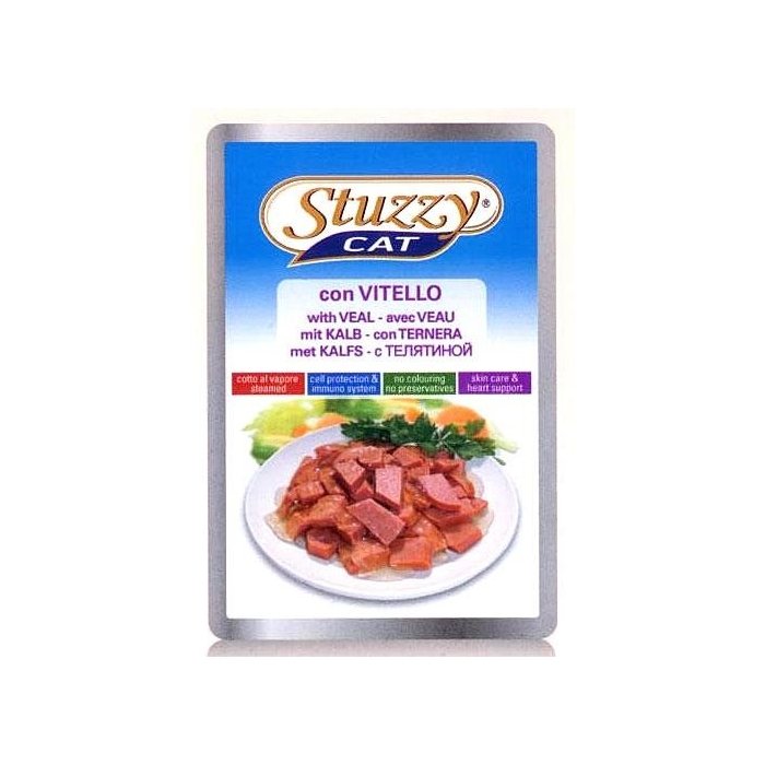 Stuzzy Cat kassikonserv vasikalihaga / 100g
