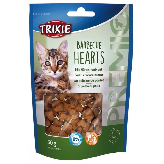 Kassimaius Premio Barbecue Hearts, kana / 50g