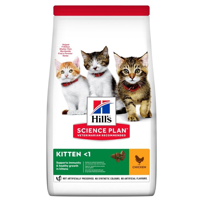 Hill´s Science Plan kassipojatoit kanaga / 1,5kg